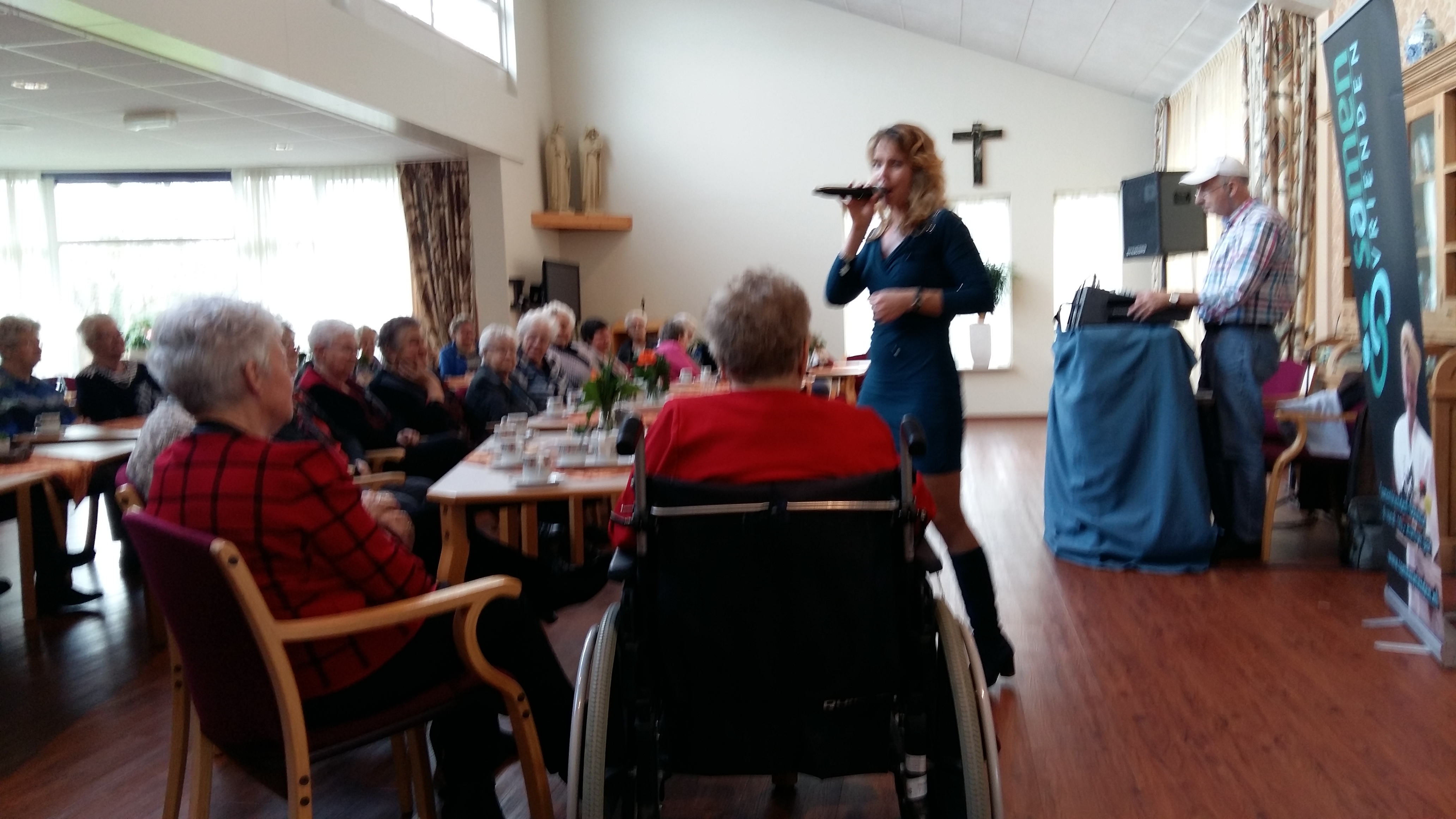 Optreden Sandra Mooy in Sabinahof