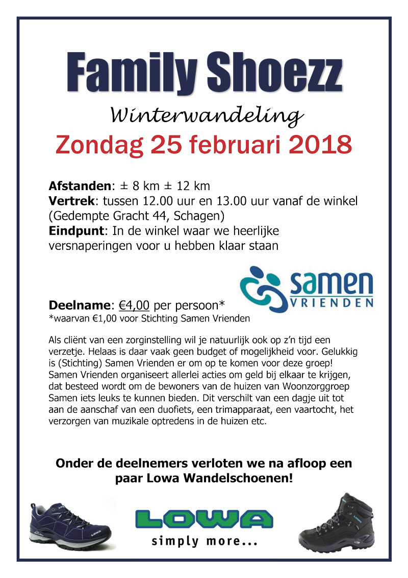 Family Shoezz Winterwandeling