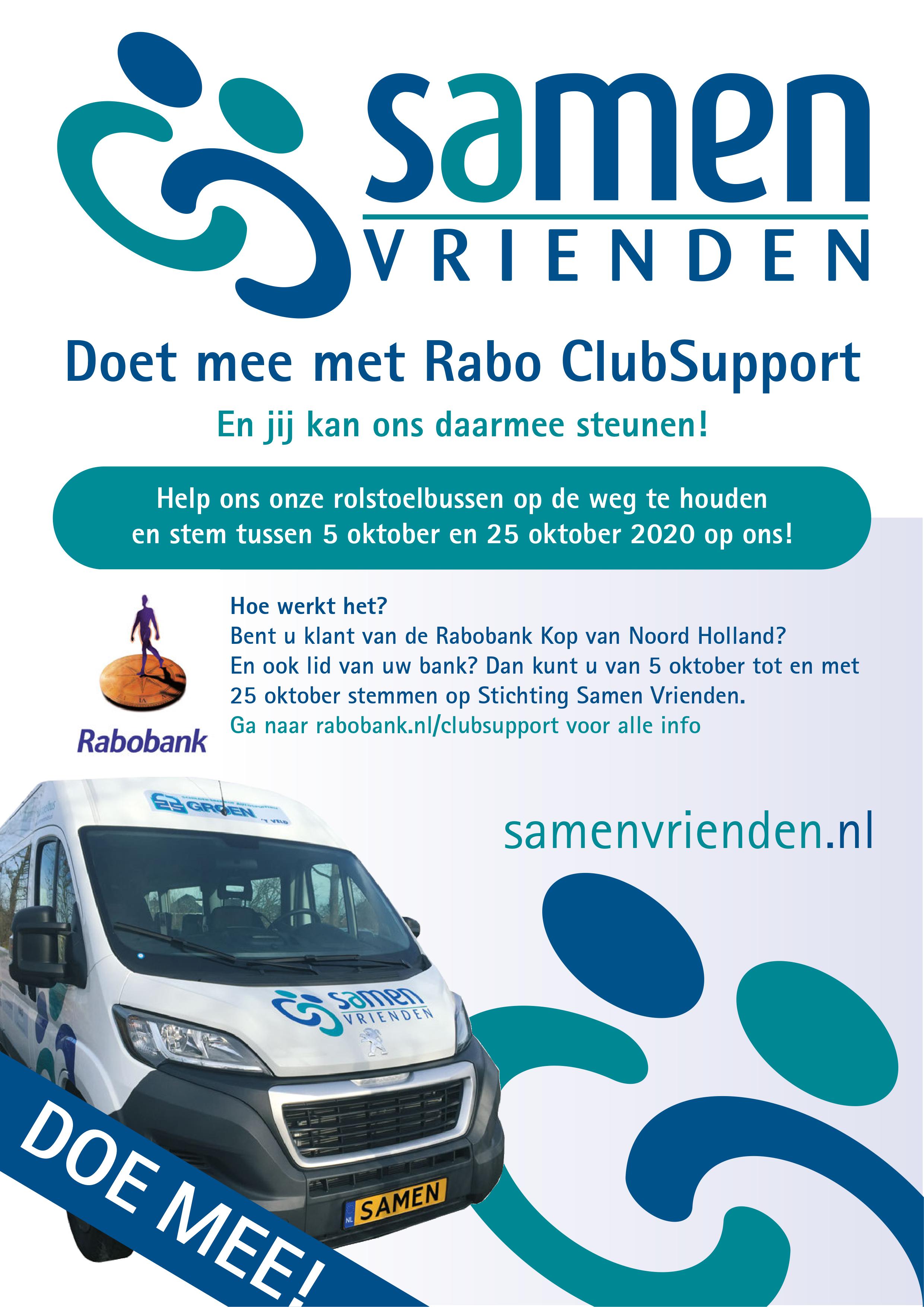 Draagt u Samen Vrienden een warm hart toe? 