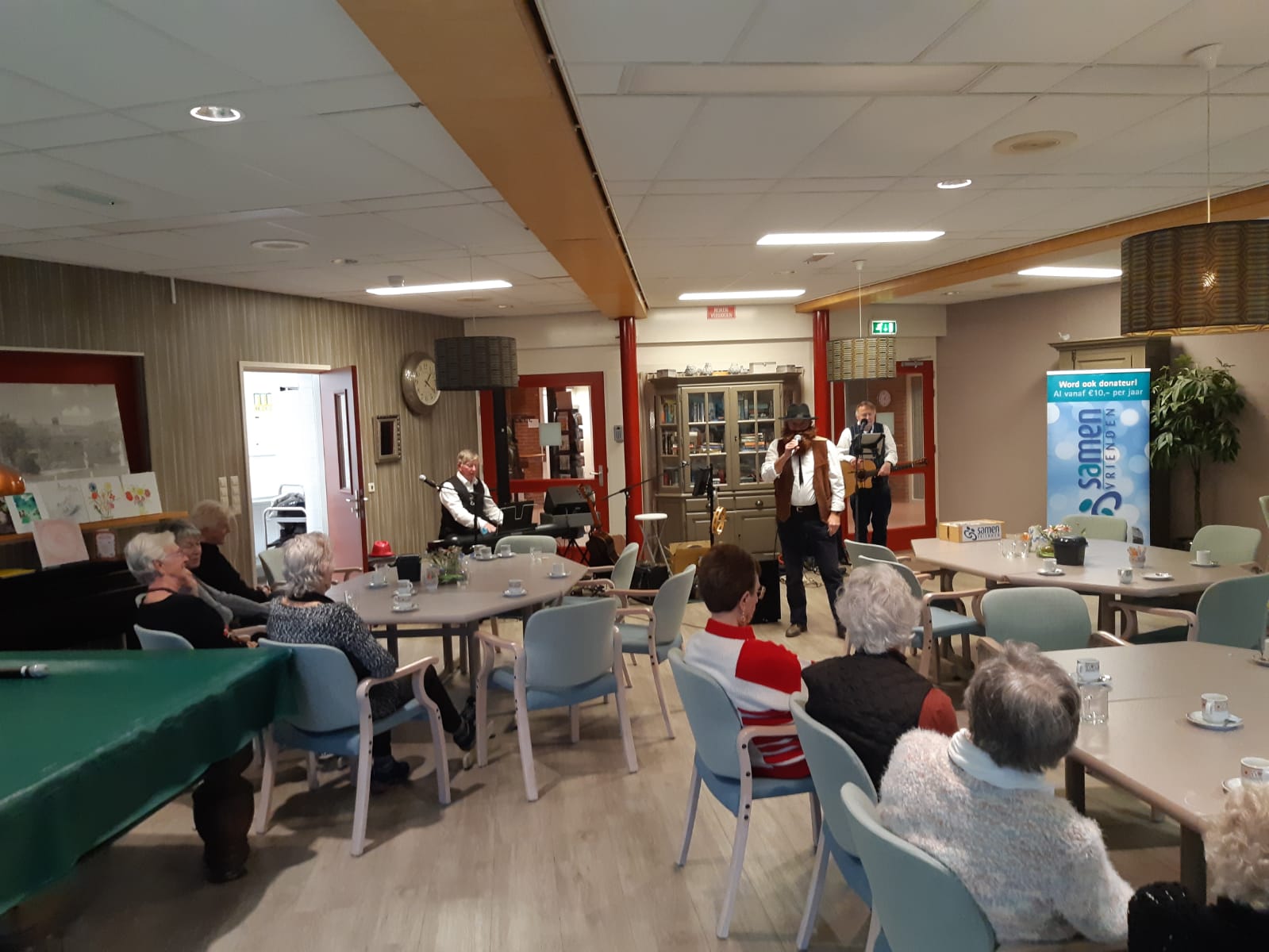 The Old Friends waren op 13 januari in Sint Jozefpark Tuitjenhorn