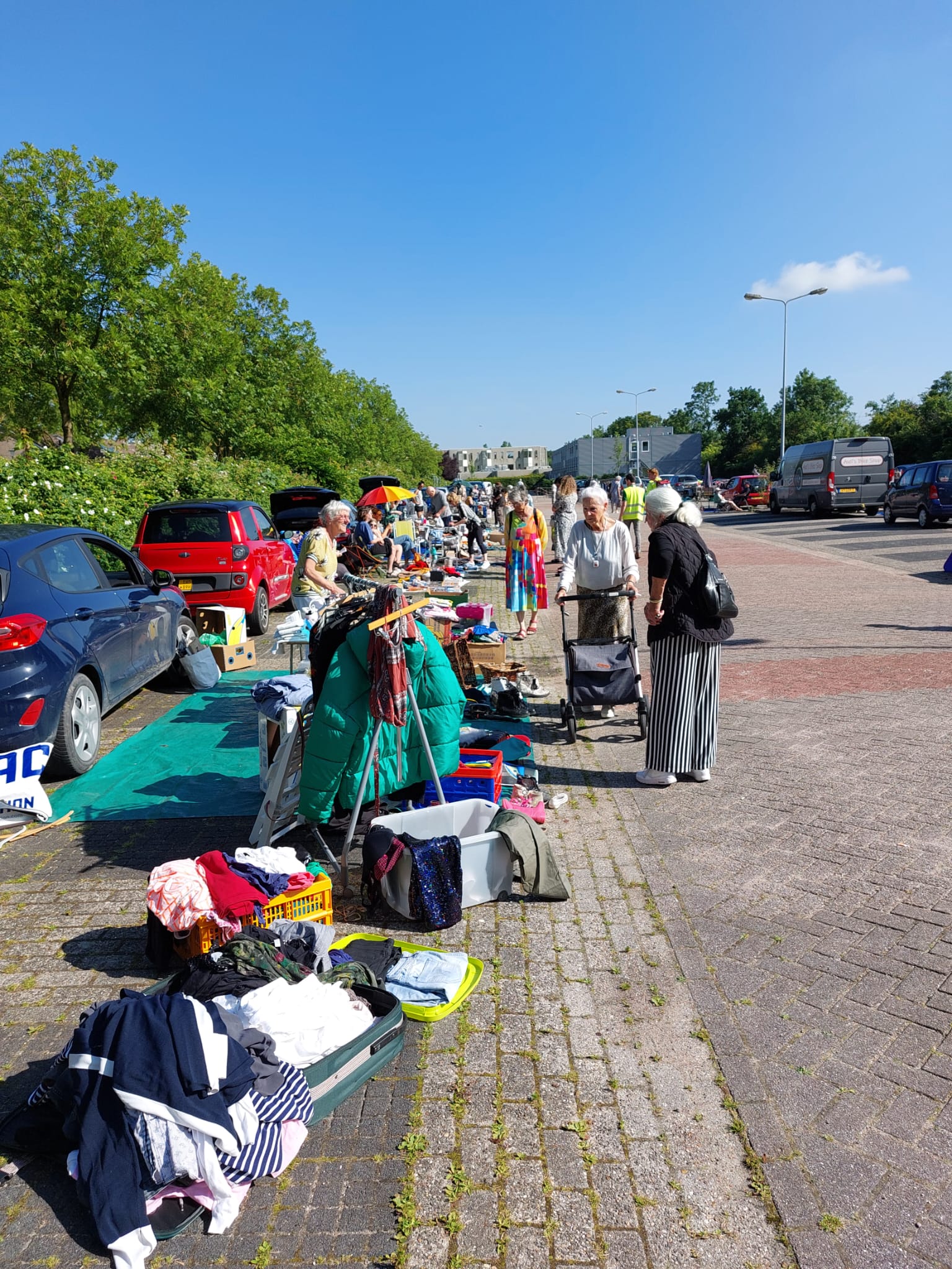 Kofferbakmarkt 23 juni was zeer geslaagd