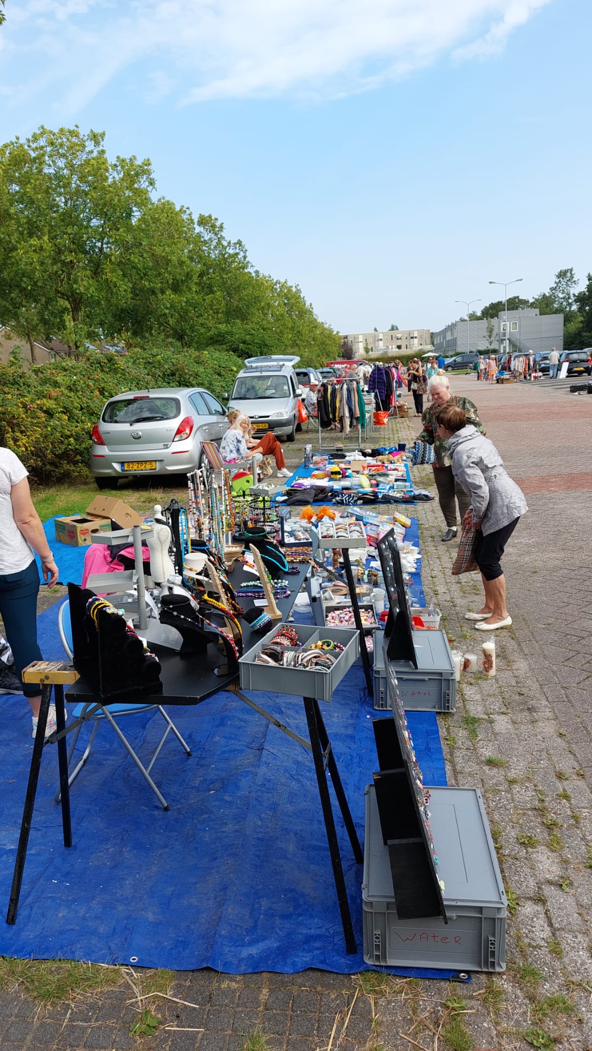 Zonnige kofferbakmarkt op 1 september