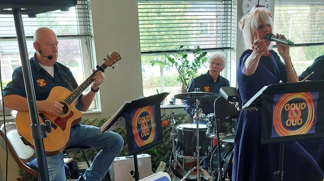 Goud&Oud gaf 2 oktober een mooi optreden in de Trambaan