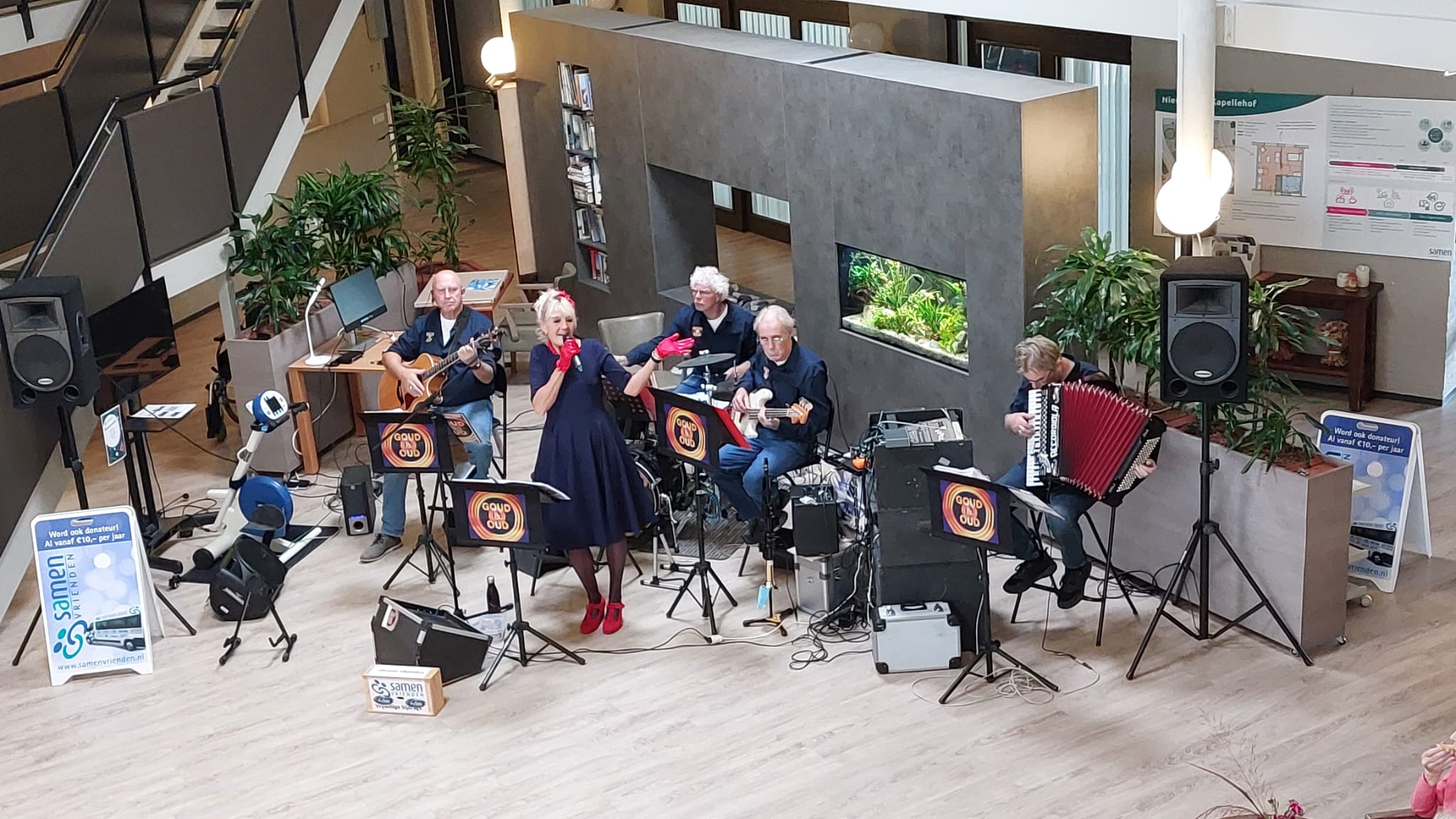 Gezelligheid met Goud&Oud in Kapellehof op 16 oktober 