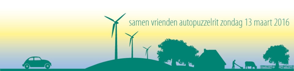 autopuzzeltocht samen vrienden